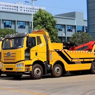 FAW 13 tonnellate Camionetto di recupero a letto piatto con supporto tecnico in linea
