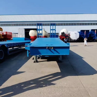 Trailers a letto basso 3 assi 1820 mm battistrada adatta per il trasporto di attrezzature pesanti