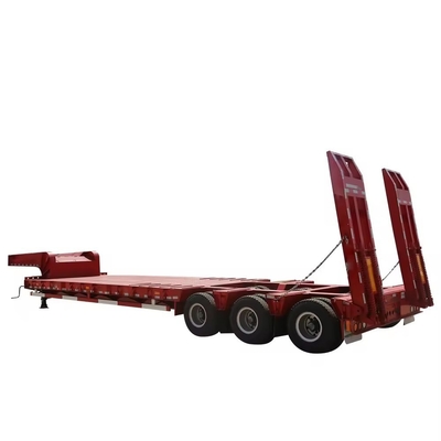 Trailers a letto basso 3 assi 1820 mm battistrada adatta per il trasporto di attrezzature pesanti