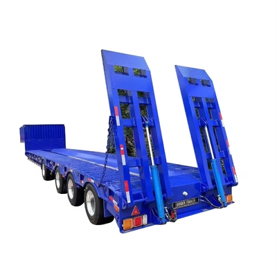 Trailers a letto basso 3 assi 1820 mm battistrada adatta per il trasporto di attrezzature pesanti