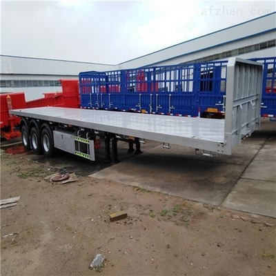 Personalizzazione 3 assi Escavatore Trasporto 60 tonnellate semi-remorchi usati a letto basso con asse 13 t