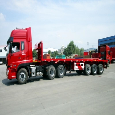 Personalizzazione 3 assi Escavatore Trasporto 60 tonnellate semi-remorchi usati a letto basso con asse 13 t