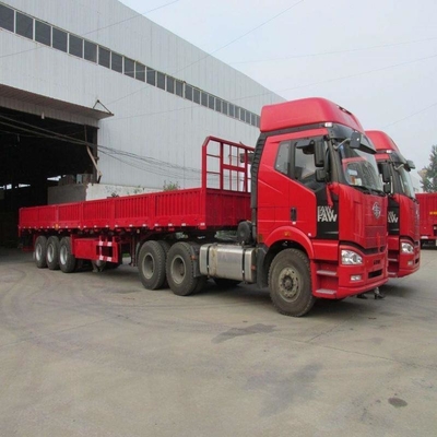 Personalizzazione 3 assi Escavatore Trasporto 60 tonnellate semi-remorchi usati a letto basso con asse 13 t