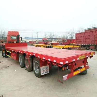 Trailers a tre assi con collo di gallina non rimovibile da 13 m con letto basso e letto basso