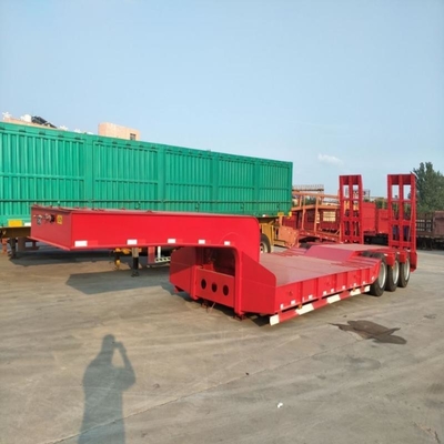 Trailers a tre assi con collo di gallina non rimovibile da 13 m con letto basso e letto basso