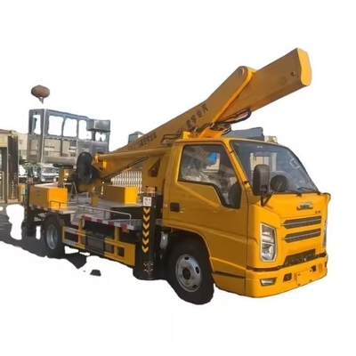 4x2 Truck a ruote motrici montato 25m Veicolo di lavoro aereo con piattaforma e freno di taglio