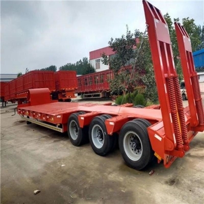 12 Numero pneumatico 20FT 40FT 45FT Container Transport Semi-remorco a letto piatto con serratura a torsione