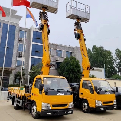 Personalizzazione 23 M Trasmissione manuale Piattaforma di lavoro aerea Camion per la riparazione di circuiti