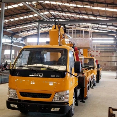 Personalizzazione 23 M Trasmissione manuale Piattaforma di lavoro aerea Camion per la riparazione di circuiti