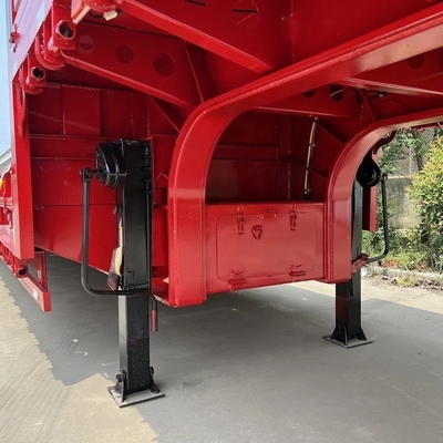 60 - 80 tonnellate di rimorchio a pianta bassa semirimorchio di portata leggera con battistrada da 1820 mm