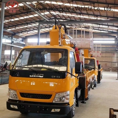 Piattaforma di lavoro ad alta quota Dongfeng 16m Aerial Truck Crane Truck con motore Weichai