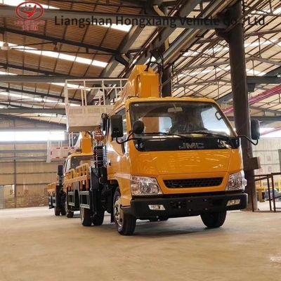 Piattaforma di lavoro ad alta quota Dongfeng 16m Aerial Truck Crane Truck con motore Weichai
