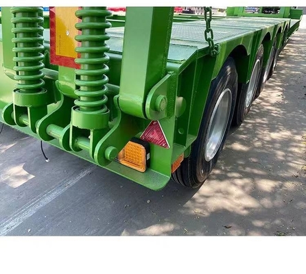 50 tonnellate Green Loader Truck Trailer 3 4-Axis Personalizzazione 1 anno Servizio post-vendita