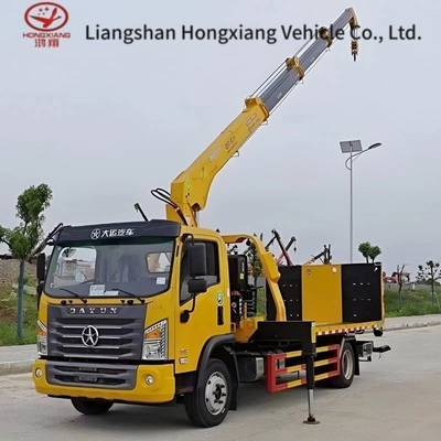 Camion montato su piattaforma di lavoro aerea da 21 m Camion con motore Weichai e ruota motrice 4x2
