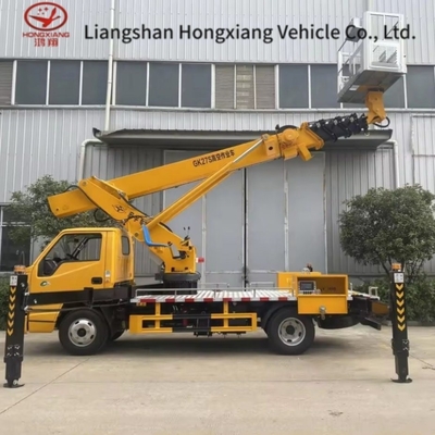 Camion montato su piattaforma di lavoro aerea da 21 m Camion con motore Weichai e ruota motrice 4x2
