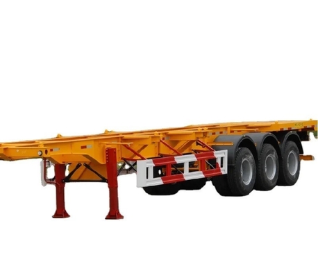 Container a 3 assi, telaio a scheletro da 40 piedi, semirimorchio e basso costo totale di proprietà