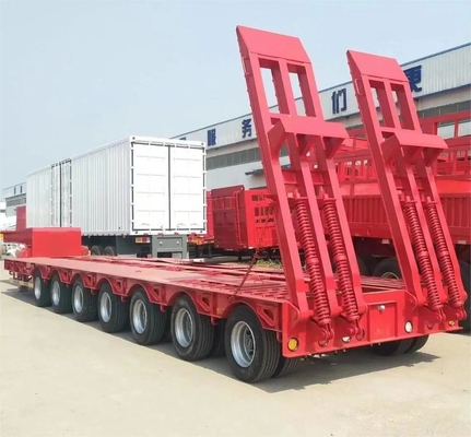 Carico pesante 50 t-60 t 3/4 assi Lowboy/Low Deck/Platform/Loader per il trasporto di escavatori