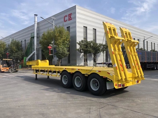 Carico pesante 50 t-60 t 3/4 assi Lowboy/Low Deck/Platform/Loader per il trasporto di escavatori