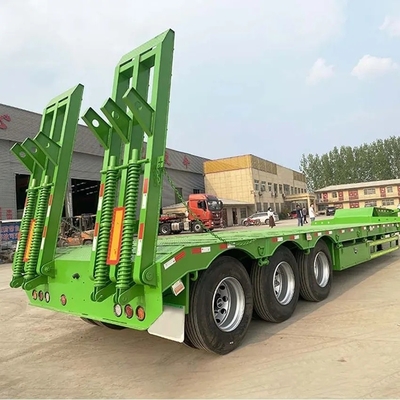 Carico pesante 50 t-60 t 3/4 assi Lowboy/Low Deck/Platform/Loader per il trasporto di escavatori