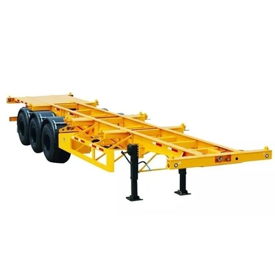 Semi-rimorchio a scheletro da 20 ft con telaio di rimorchio da camion da 5,5 tonnellate