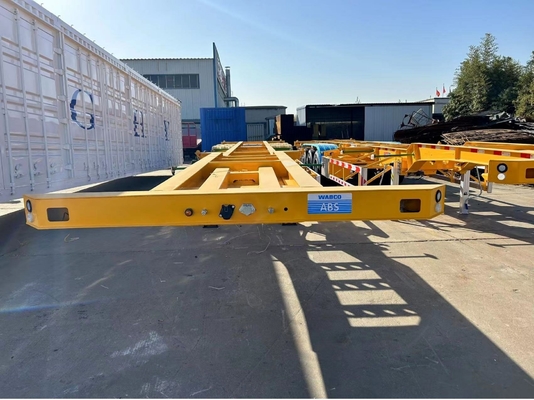 Sistema di frenatura a doppia linea Immobilizzare semirimorchio per contenitori 20/40/45 FT