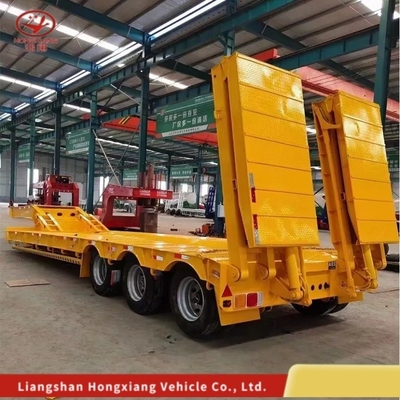 Camion a carico basso distaccabile con collo di gallina/Lowbed/Lowboy Low Flat Bed Trailer personalizzabile