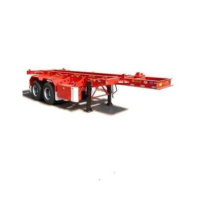 Semi-remolchio a 3 assi 40FT 20FT Container Chassis Skeleton Truck con 2 assi