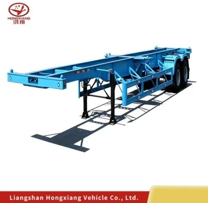 Tipo di semirimorchio a collegamento multiplo Contenitore Chassis rimorchio con sistema di frenatura a doppia linea