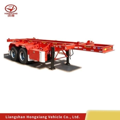 20FT 45FT Semi 40FT Skeleton Container Chassis Trailer con tipo multi-link