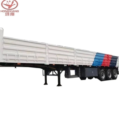Personalizzazione 3 asse Flatbed rimorchio con parete laterale lunga/parete laterale semirimorchio merci