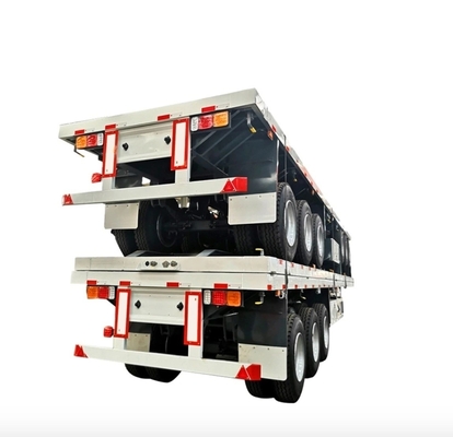 1 anno Servizio post-vendita 3 assi Scheletro Chassis Camion Container Flatbed Trailer
