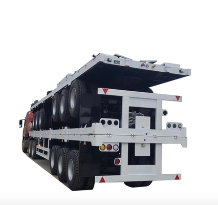 1 anno Servizio post-vendita 3 assi Scheletro Chassis Camion Container Flatbed Trailer