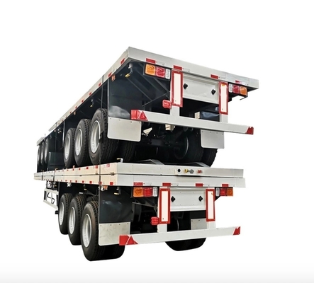 1 anno Servizio post-vendita 3 assi Scheletro Chassis Camion Container Flatbed Trailer