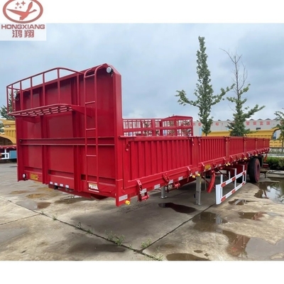 Semi-remorchio a parete laterale di 13 m 12,5 m con battistrada da 1820 mm e sistema di frenatura antiblocco ABS