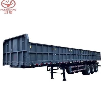3 assi 60 tonnellate autocarro di tipo furgone multifunzione Cargo Spedizioni a pareti laterali piatte semirimotore