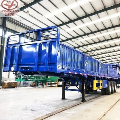 2 assi 3 assi 40 60 tonnellate Parete laterale di recinzione semirimorchio di carico con pneumatico numero 8.12.16