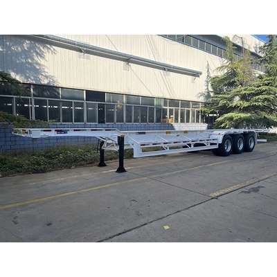 Semi-remolchio per contenitori a telaio di container da 40 ft, di qualità di trasporto e resistente