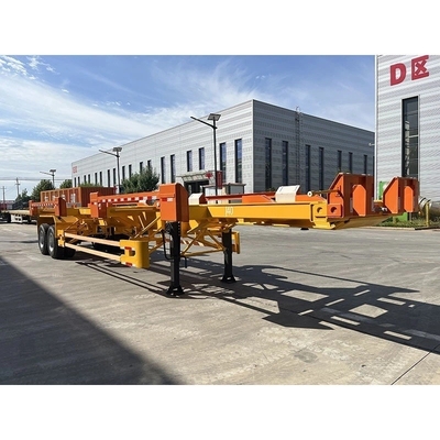 Semi-remorchi da 20-45 ft con container a scheletro con assi ben noti e elevata capacità di carico