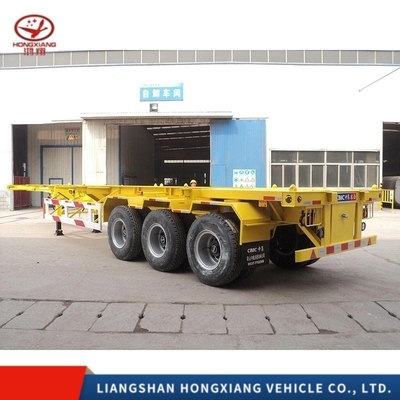 Camion di seconda mano 40 FT/ semirimorchio/ rimorchio a letto piatto/ contenitore a scheletro/ semirimorchio