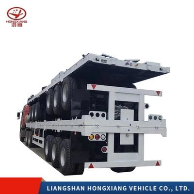 Camion di seconda mano 40 FT/ semirimorchio/ rimorchio a letto piatto/ contenitore a scheletro/ semirimorchio