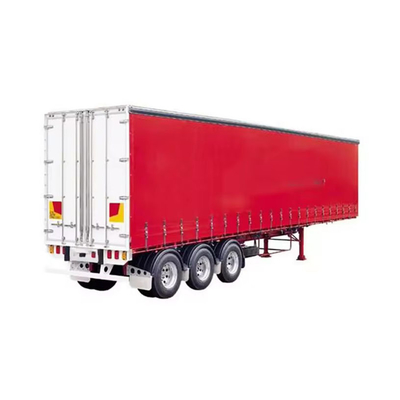 40 piedi Flatbed Truck Trailer Made in per Cross Arm Tipo di sistemi di sospensione Tread 1820mm