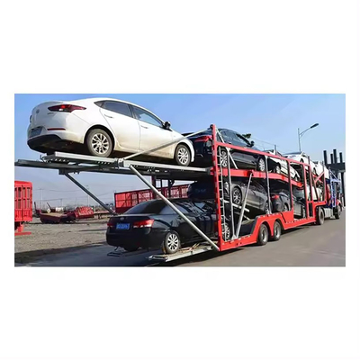 40 piedi Flatbed Truck Trailer Made in per Cross Arm Tipo di sistemi di sospensione Tread 1820mm