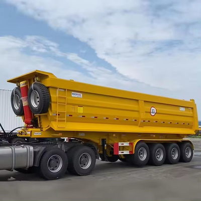 1 anno Servizio post-vendita Dumping fine Dump Semi-remolchio Tipper Tipping