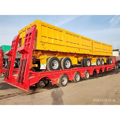 Tipo di furgone leggero 2/3 assi 20-40-45FT sospensione aerea slider contenitore scheletrico telaio semirimorchio