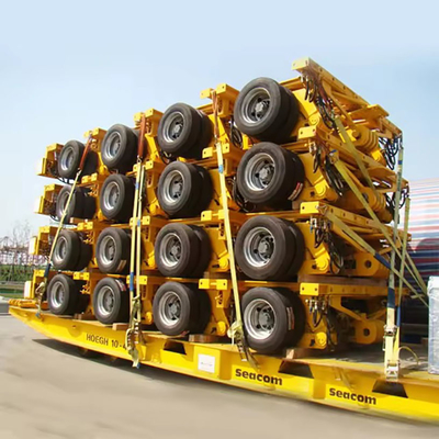 Tipo di furgone leggero 2/3 assi 20-40-45FT sospensione aerea slider contenitore scheletrico telaio semirimorchio