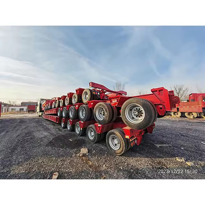 Tipo di furgone leggero 2/3 assi 20-40-45FT sospensione aerea slider contenitore scheletrico telaio semirimorchio