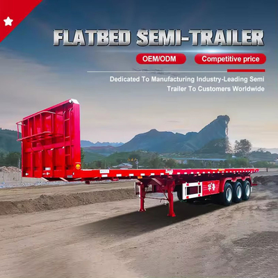 1820 mm di battistrada a più assi semirimorchio autocarro da trasporto di tipo furgone camion da trasporto a doppio ponte