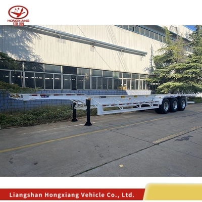 Contenitore tipo 20FT 40FT 45FT con collegamento multiplo Chassis Skeleton Skeletal Trailer per carico medio