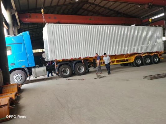 Camionette leggera con ala aperta semirimorchio in acciaio veicolo di trasporto a ali volanti