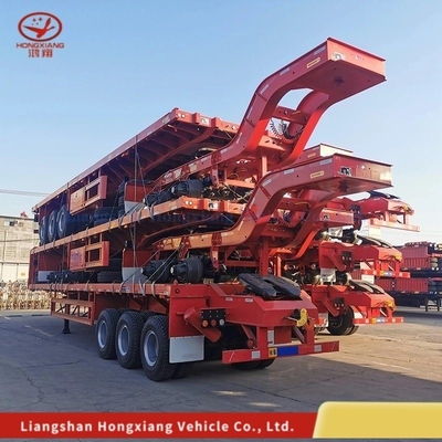 Customizabile 3 assi 40FT Container Chassis in acciaio Scaletto di gallina Semi camion rimorchio